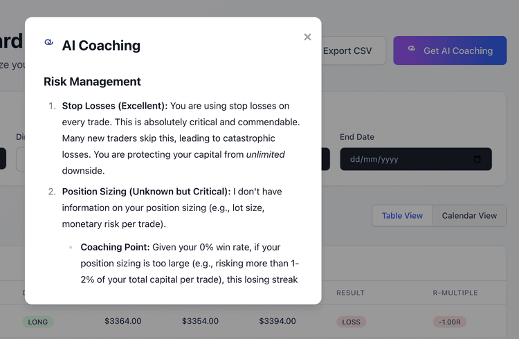 Futuristic AI Coach